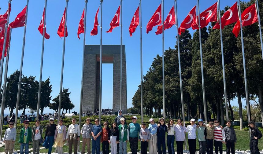 Tarih Yerinde Öğreniliyor: Edremitli Çocuklar Çanakkale Ruhuyla Buluştu