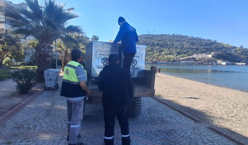 Erdek’te Çevre Temizliği Seferberliği: Eski Konteynerler Yenileriyle Değiştiriliyor