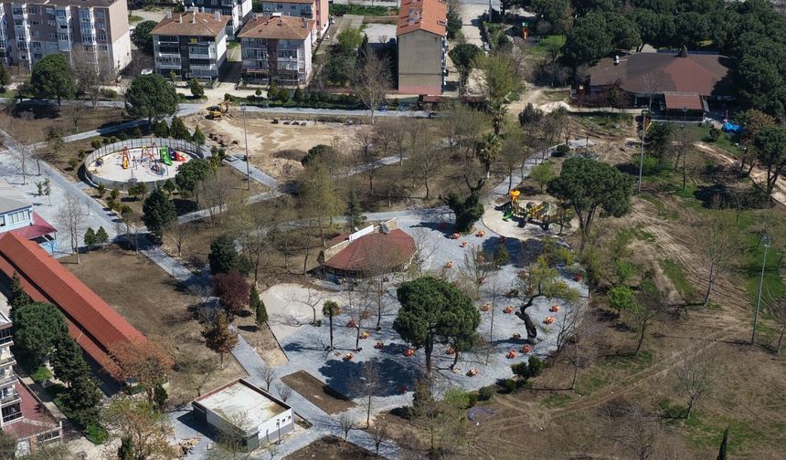 SUSURLUK ATATÜRK PARKI YENİ ÇEHRESİNE KAVUŞUYOR