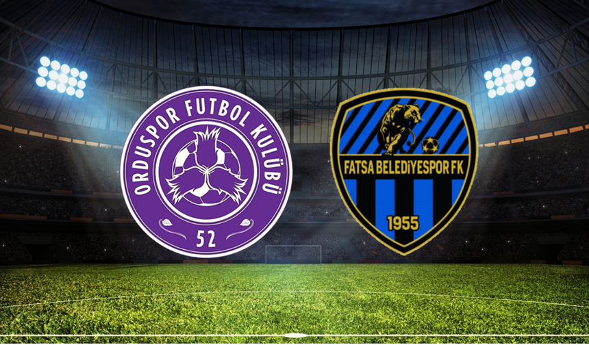 Play-Off'ta Rövanş Heyecanı! 52 Orduspor FK - Fatsa Belediyespor Maçının İlk 11'leri Belli Oldu!