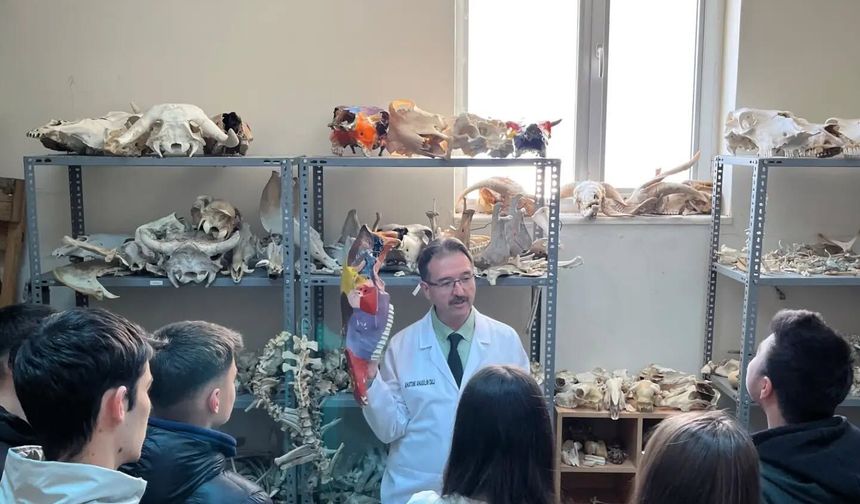 Sındırgılı Gençler Geleceğine Dokundu! Veterinerlik Fakültesi’nde Heyecan Dolu Gün