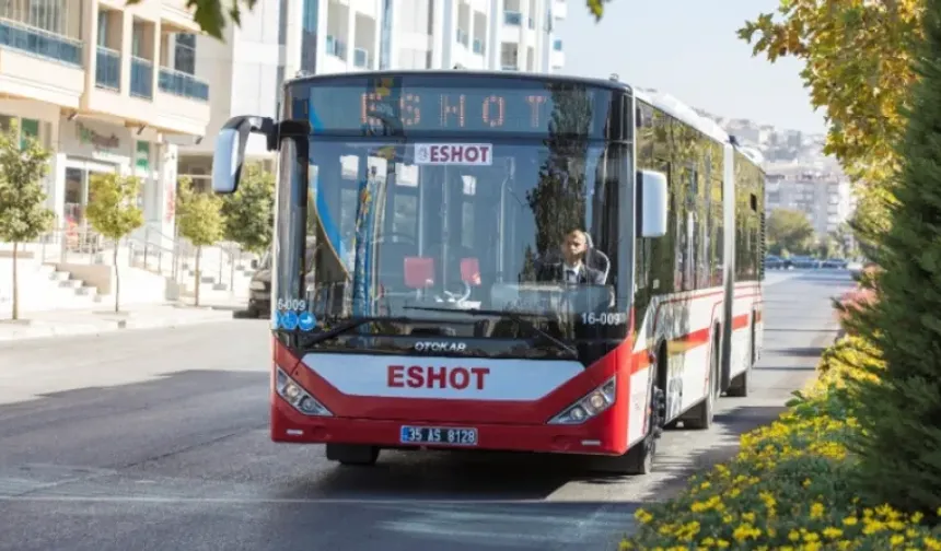 Foça'da Pazar Günü Otobüs Kullanacaklar Dikkat! ESHOT Bir Hattı Tamamen İptal Etti! Seferlere Maraton Tarifesi:
