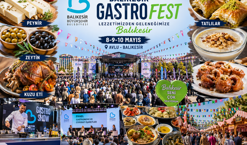 GastroFest bir başlangıç olsun... Balıkesir gastronomi alanında hak ettiği yere gelsin!