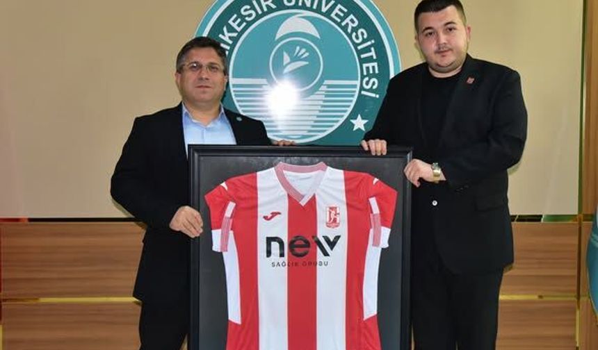 Balıkesirspor’dan BAÜN’e Ziyaret: Spor ve Eğitimde "Ortak Proje" Hedefi
