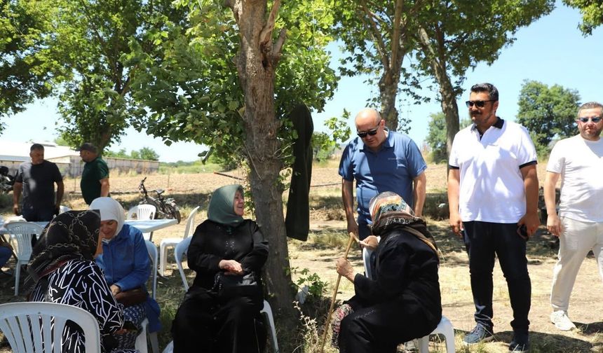Gönen Hasanbey Köy Hayrı: Başkan İbrahim Palaz Hemşehrileriyle Buluştu