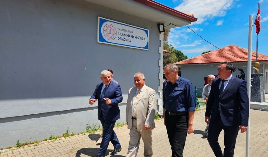 Balıkesir İl Milli Eğitim Müdürü Selehattin Kal'dan Balya'ya Çıkarma!