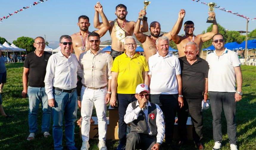 Erkan Taş, Kızıklı Er Meydanı'nda Altın Kemeri Kuşandı
