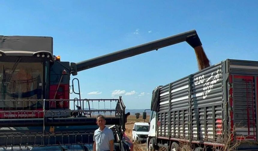 Gönen’de Hasat Seferberliği: İlçe Tarım Müdürlüğü’nden Çiftçiye "Dane Kaybı" Denetimi!