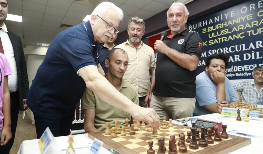 Ören'de satranç heyecanı... Turnuva başladı