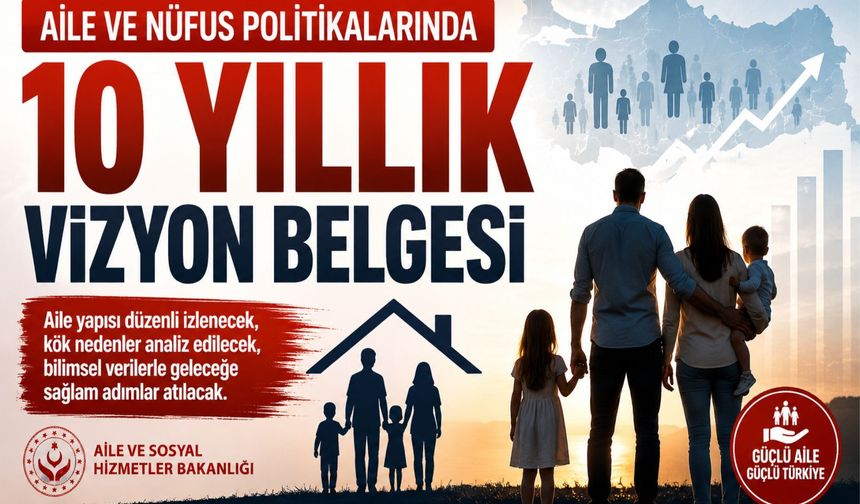 Aile ve Nüfus Politikalarında 10 Yıllık Yol Haritası