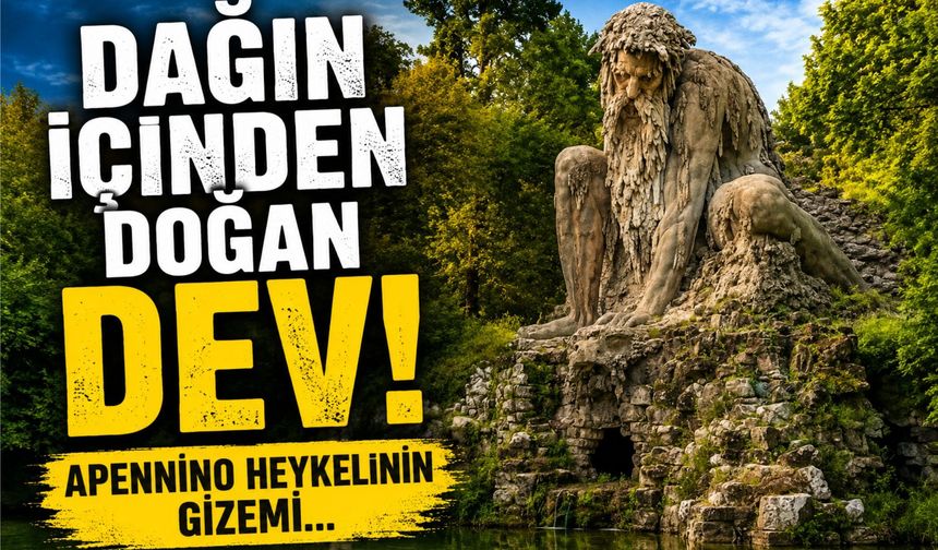 Dağın içinden doğan dev! Apennino heykelinin gizemi