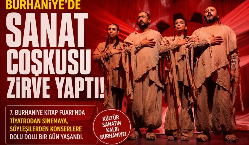 7. Burhaniye Kitap Fuarı'nda söyleşi, tiyatro, sinema ve konser bir arada
