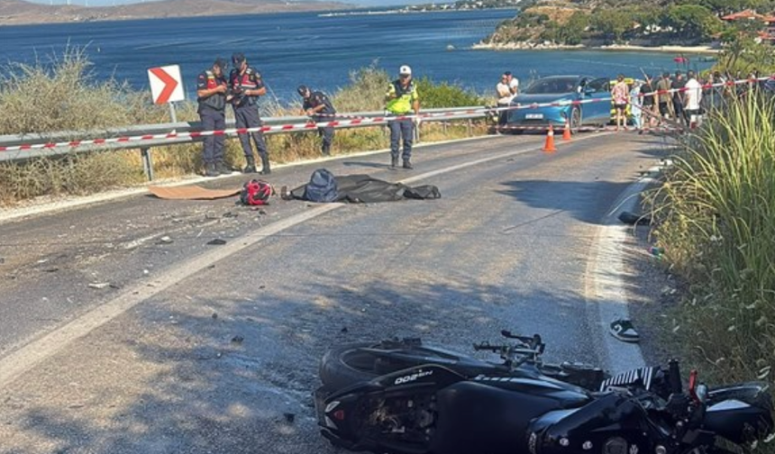 Erdek'te Feci Kaza: Vidanjörün Altına Giren Motosikletli Genç Hayatını Kaybetti!