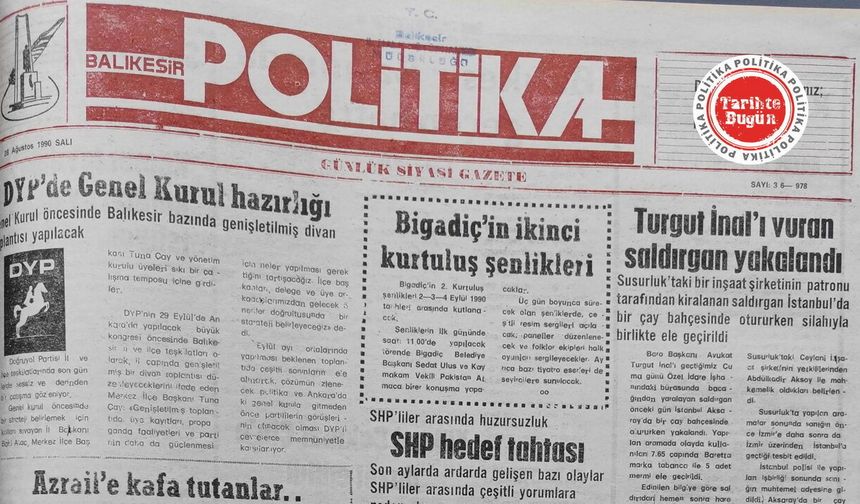 28 Ağustos 1990 Salı: DYP Genel Kurula hazır