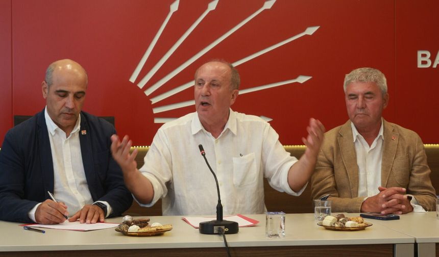 Muharrem İnce’den Cemal Enginyurt’a Balıkesir’de Sert Sözler: “2018’de Meydan Meydan Gezmedin mi?”