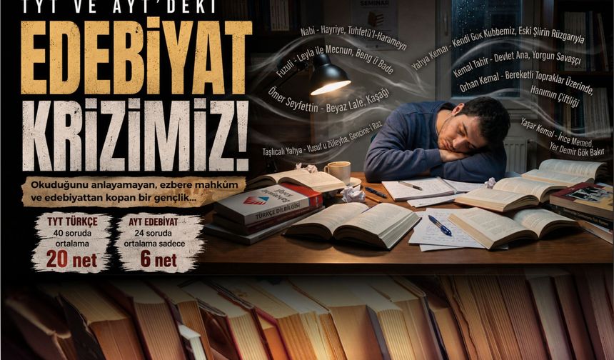 TYT ve AYT'deki edebiyat krizimiz!
