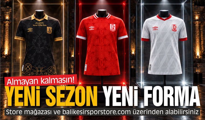 BALIKESİRSPOR’UN YENİ SEZON FORMALARI TARAFTARLA BULUŞTU
