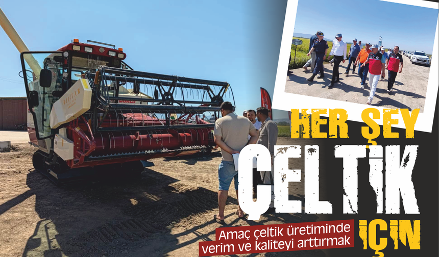 Manyas’ta Çeltik Üretimi İçin Tarla Günü Buluşması