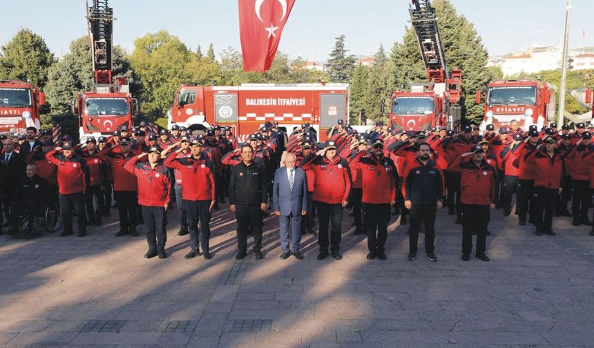 ŞEHİT VE GAZİLERİN İSİMLERİ İTFAİYE ARAÇLARINDA YAŞAYACAK