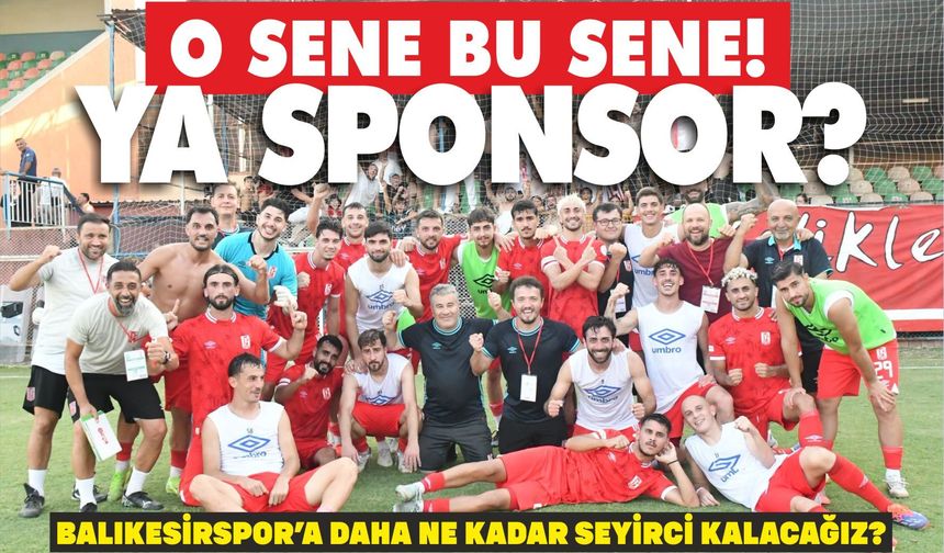BALIKESİRSPOR’A DAHA NE KADAR SEYİRCİ KALACAĞIZ?