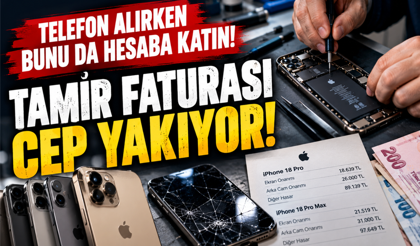 150 BİN LİRALIK TELEFON YETMEDİ! BİR DE TAMİR FATURASINI GÖRÜN...
