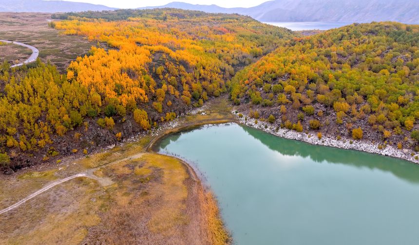 Nemrut Kalderası'nda Sonbahar Güzelliği Ortaya Çıktı: Bitlis'teki Milli Park Fotoğraf Tutkunlarını Çekiyor!