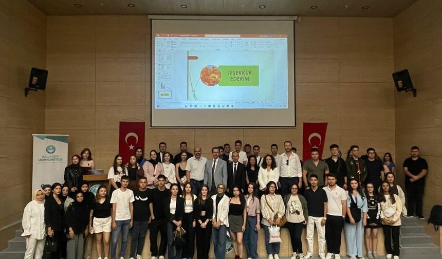 BAÜN Kepsut Meslek Yüksekokulunda 2024-2025 Akademik Yılı açılış dersi düzenlendi