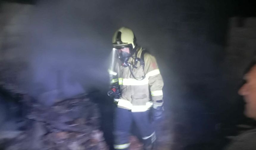 Erdek’te dam yangınına hızlı müdahale: Patlama riski önlendi