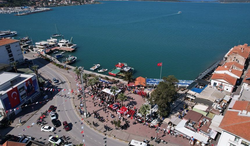 Atatürk’ün Ayvalık’a Gelişinin 91. Yılında Coşku Dolu Kutlama!