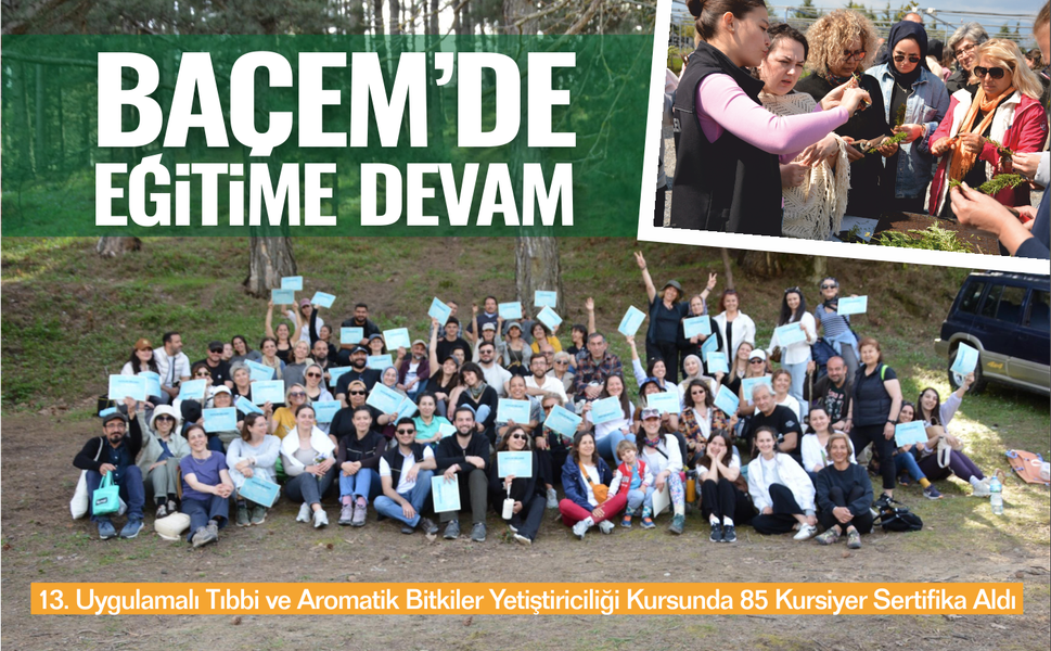 BAÇEM'de Eğitime Devam: 85 Kursiyer Sertifika Aldı