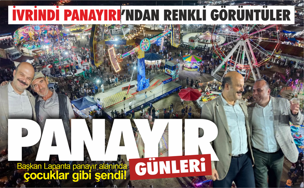 İvrindi'de panayır günleri... Eğlence, alışveriş, buluşma, hepsi bir arada...