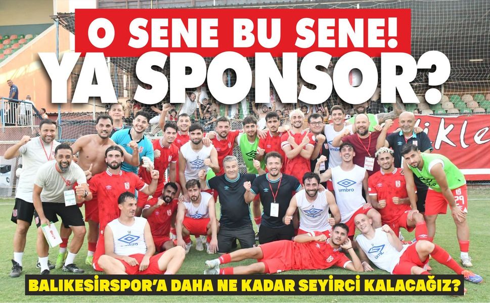BALIKESİRSPOR’A DAHA NE KADAR SEYİRCİ KALACAĞIZ?