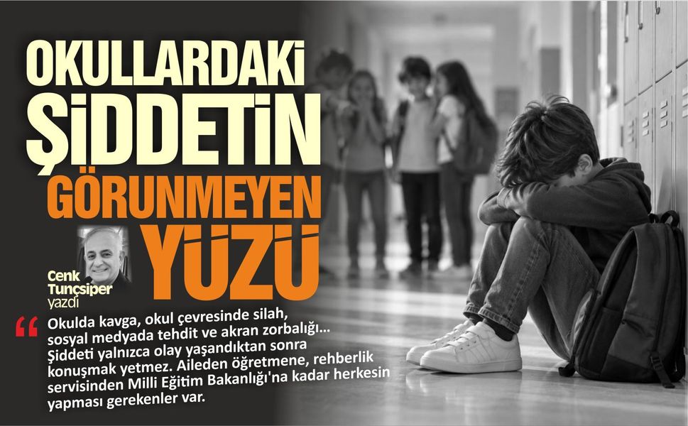 Okuldaki şiddetin görünmeyen yüzü