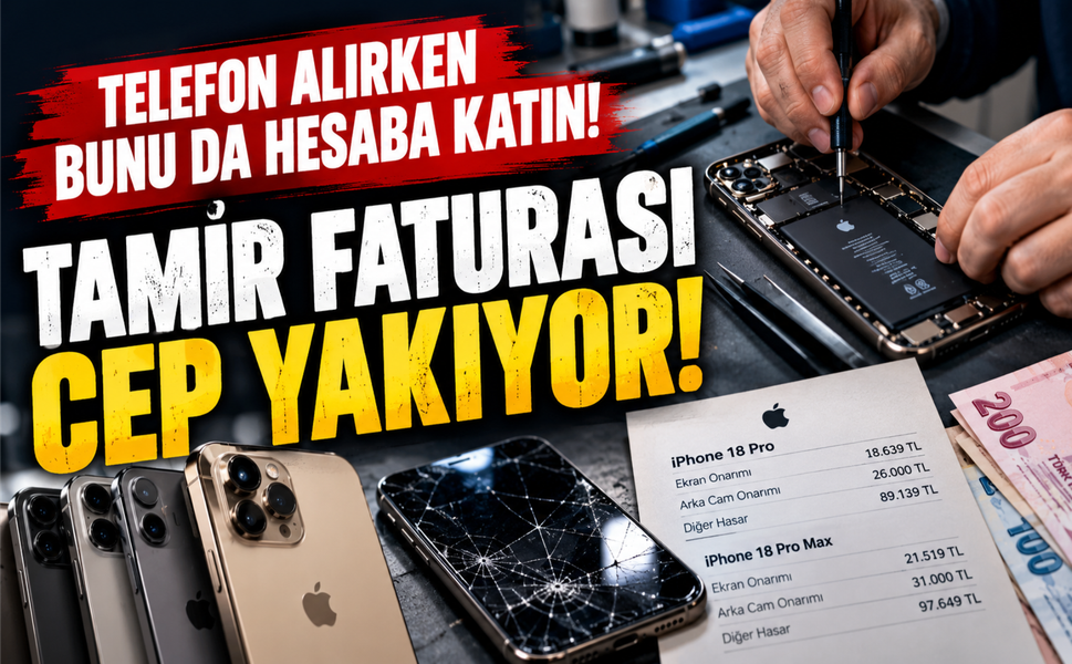 150 BİN LİRALIK TELEFON YETMEDİ! BİR DE TAMİR FATURASINI GÖRÜN...