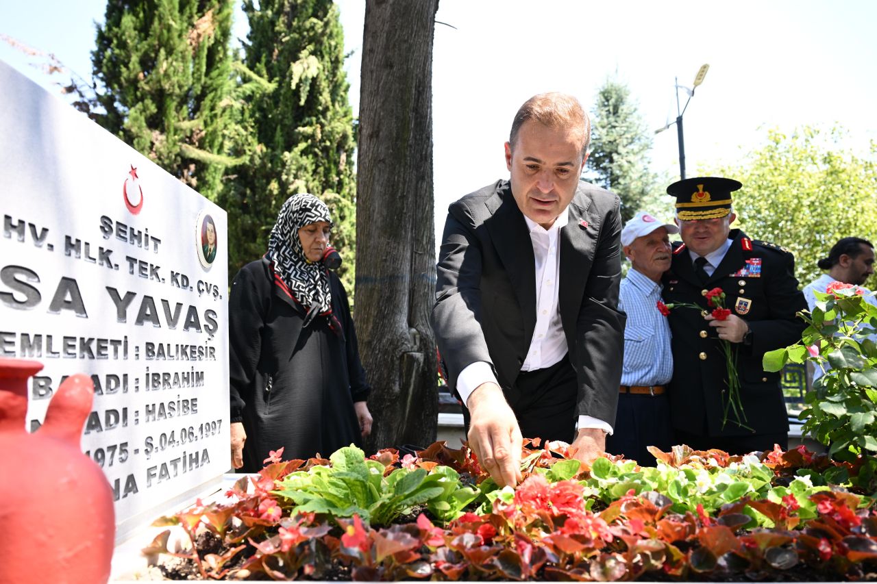 Baskan Akin'dan Kahraman Sehitlere Ahde Vefa (6)