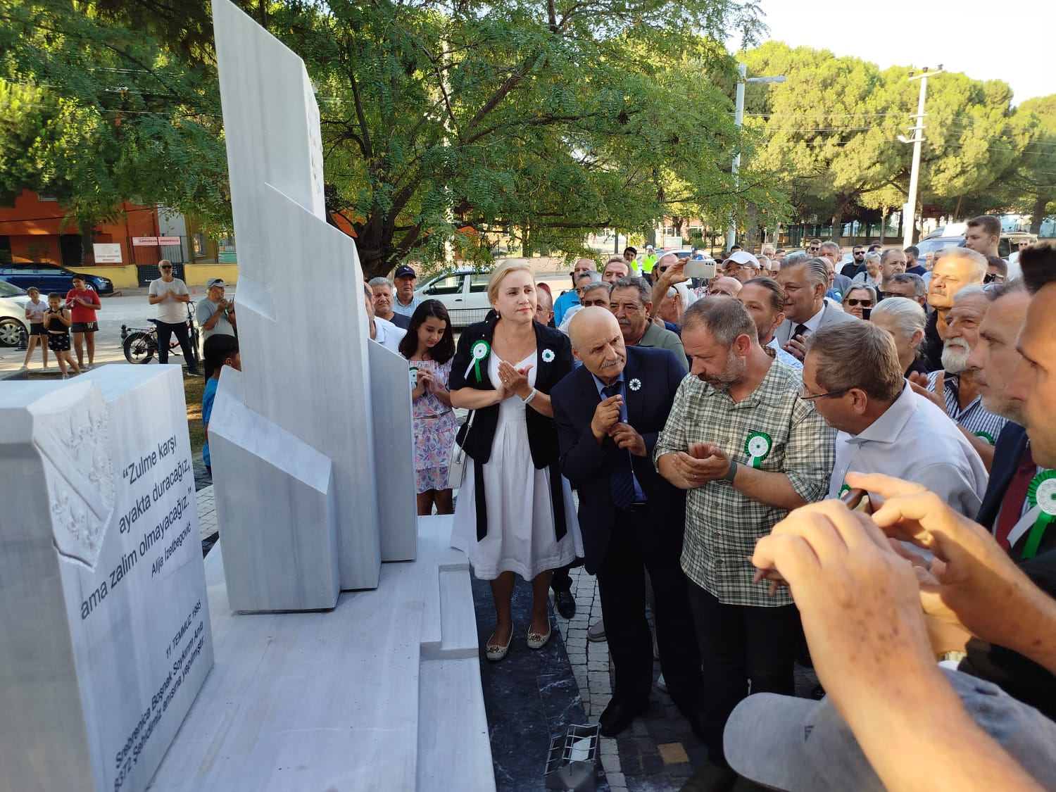 Gömeç'te Srebreni̇tsa Soykirimi Aniti Açildi Ve Konferans Düzenlendi̇ 7