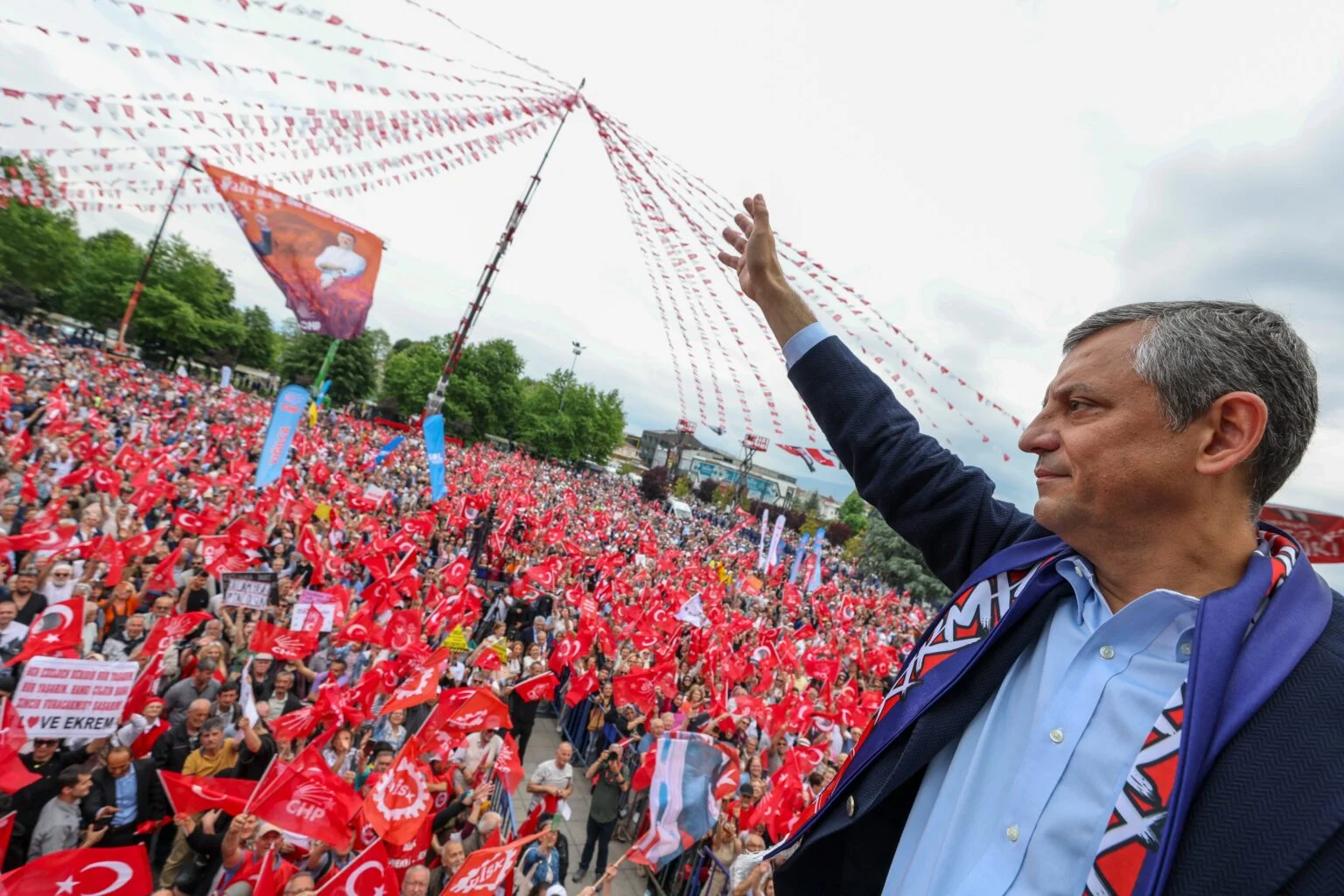 C H P Duzce Mitingi