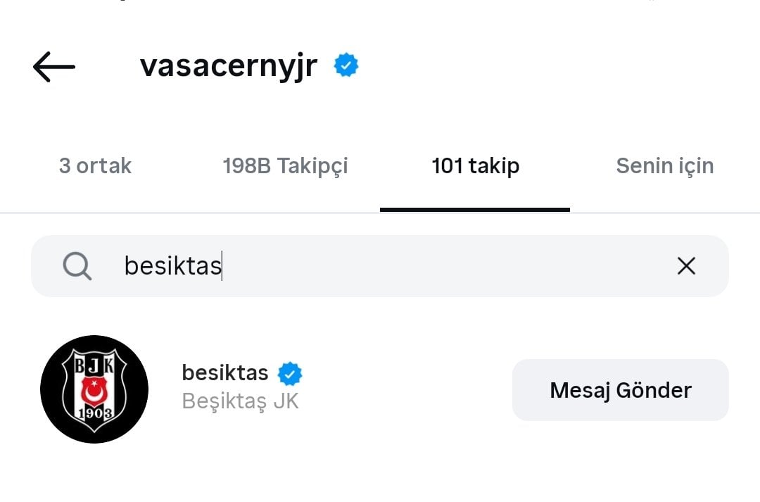 Cerny Beşiktaş
