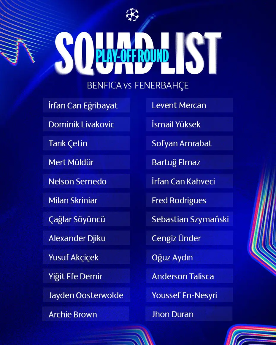 Fenerbahçekadro