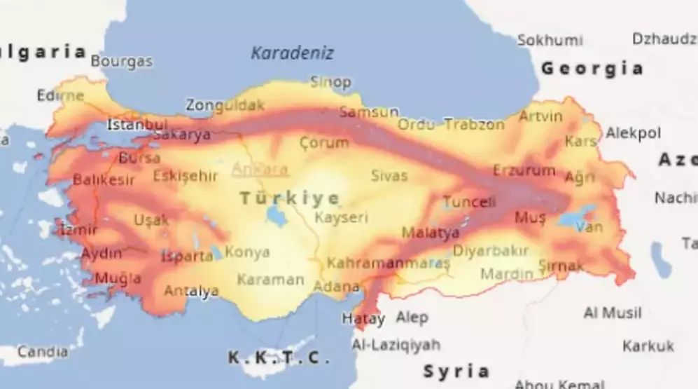 Afad Deprem Haritası