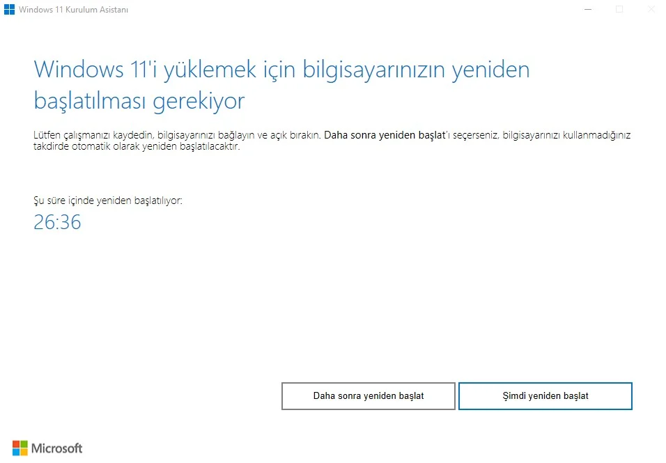 Windows 11 Restart