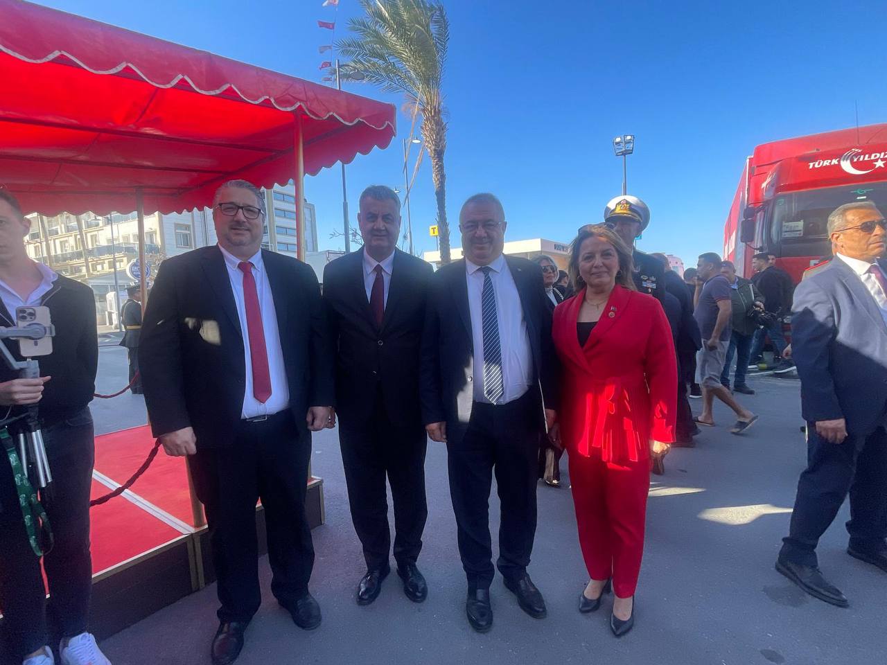 Edremi̇t Heyeti̇ Kktc'ni̇n 42. Kuruluş Yildönümü Kutlamalarina Katildi (18)