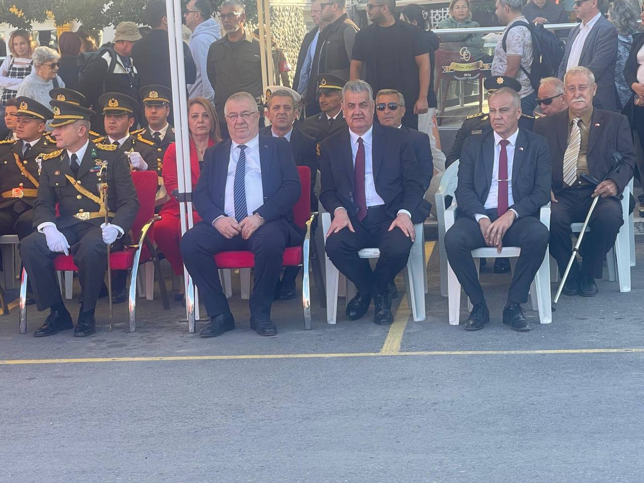 Edremi̇t Heyeti̇ Kktc'ni̇n 42. Kuruluş Yildönümü Kutlamalarina Katildi (2)