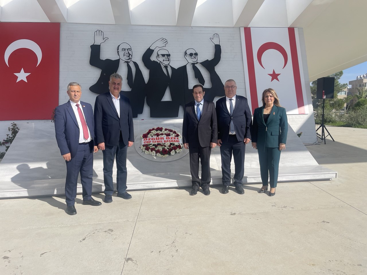 Edremi̇t Heyeti̇ Kktc'ni̇n 42. Kuruluş Yildönümü Kutlamalarina Katildi (9)