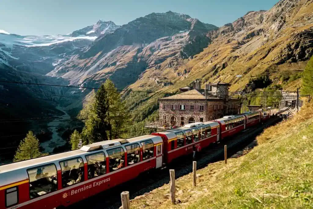 Bernina Express Switzerland Itinerary