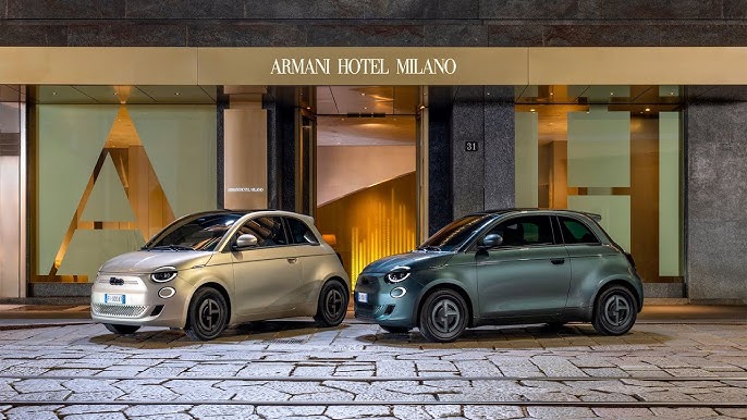Fiat 500E Armani
