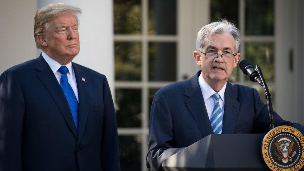 Trump Powell Faiz