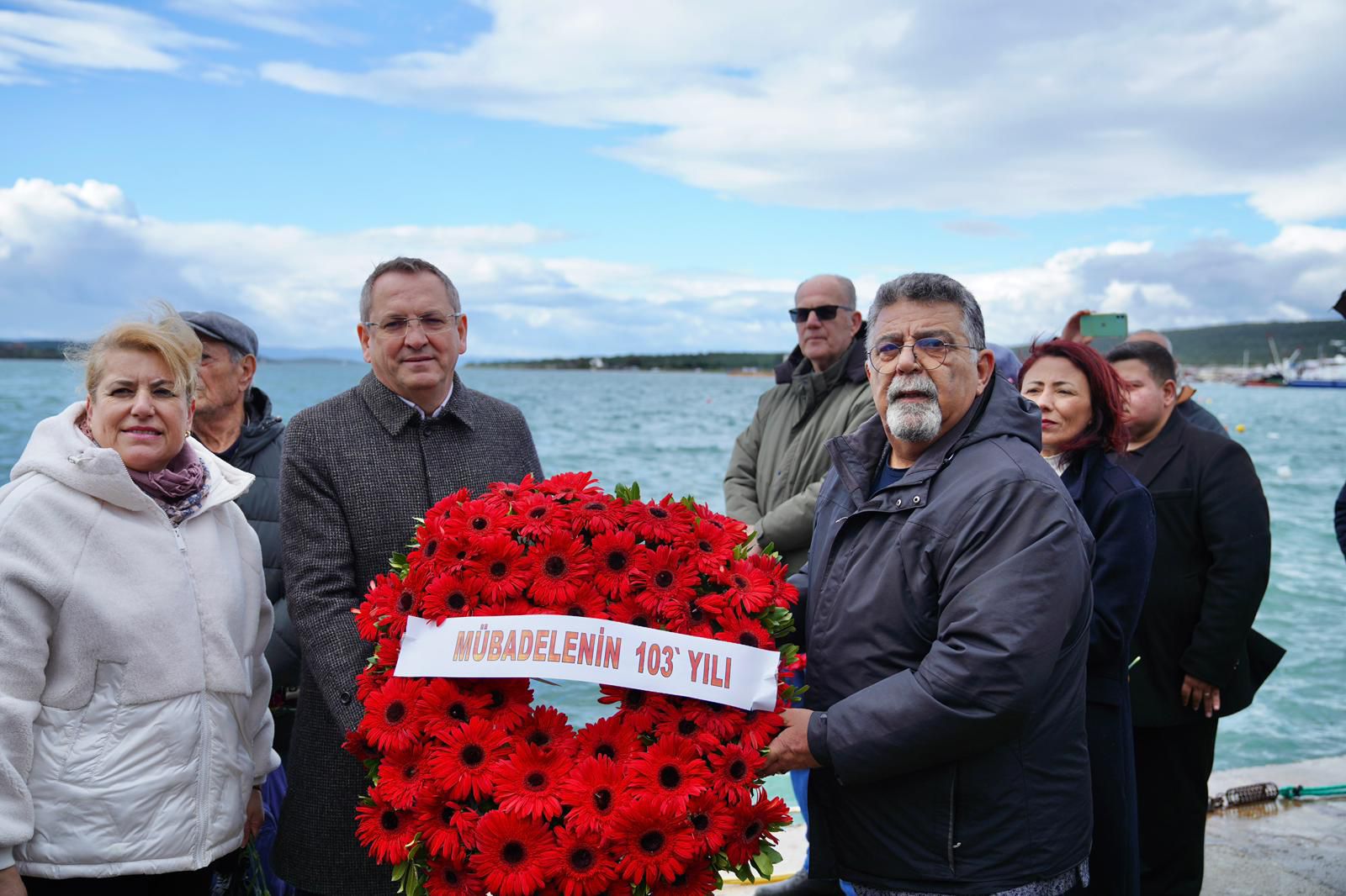 Mübadeleni̇n 103. Yili Anisina Çelenk Birakildi (4)