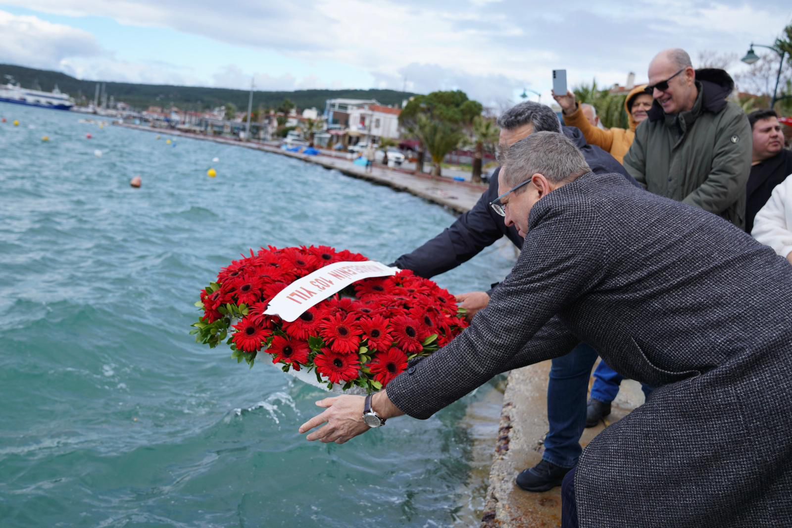 Mübadeleni̇n 103. Yili Anisina Çelenk Birakildi (6)