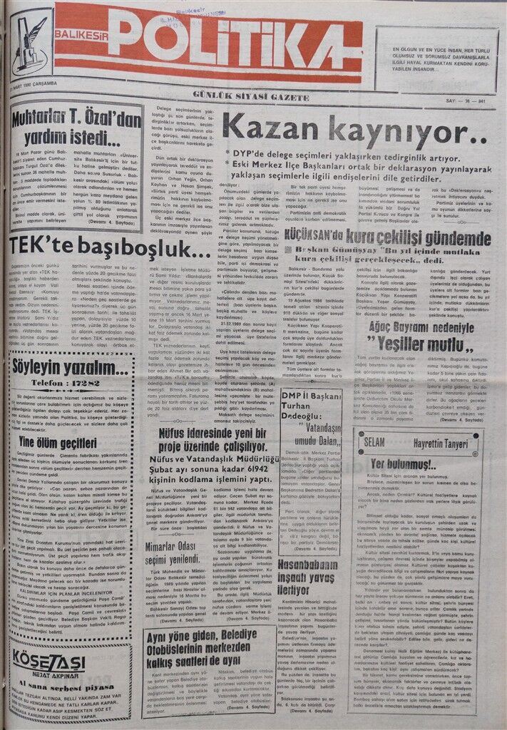 21 Mart 90 Çrsm (Custom)